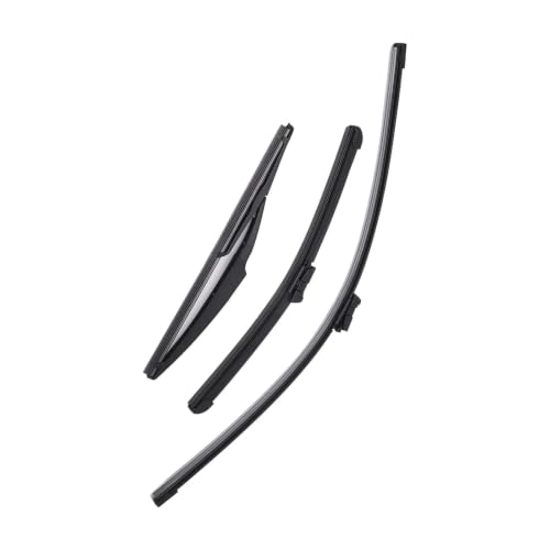 Recharge d'essuie-glace pour Fiat 500 et 500C brosses de pare-brise avant et hayon 2009-2023