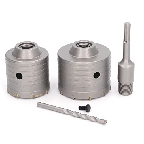 Kit de 5 brocas corona para concreto y mampostería miniatura 7