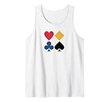 Vintage Cards Game Casino Player Ace Lucky Débardeur