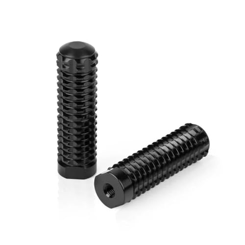 Cale-pieds MT 07 en aluminium usiné pour commandes reculées de moto
