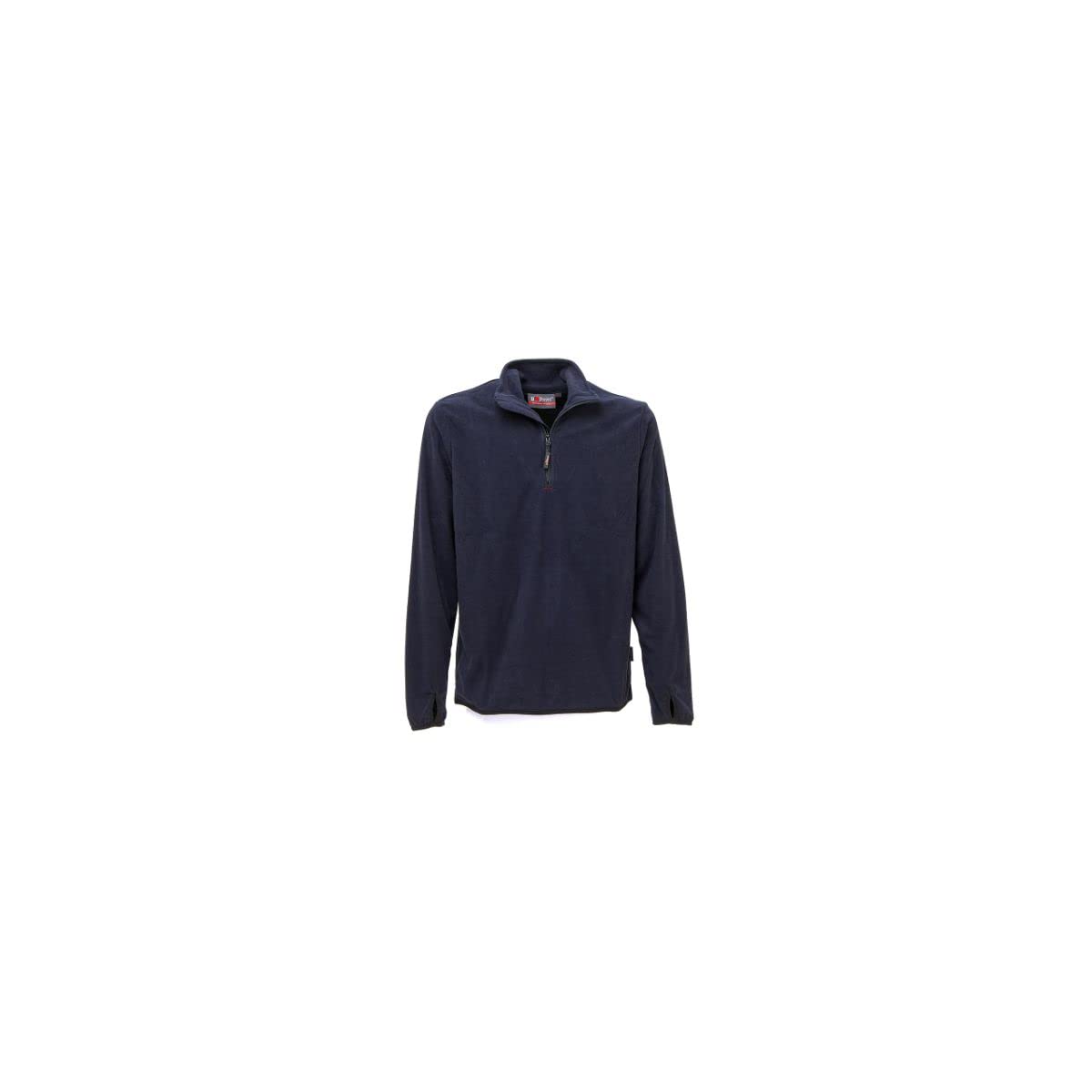 U Power Maglia Da Lavoro A Mezza Zip In Micropile Artic Deep Blue Xl - 4