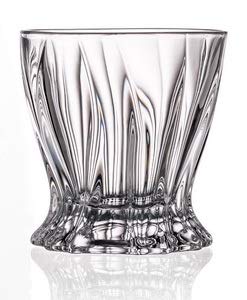 Bohemian Crystal AU52116, Crystal Whiskey Decanter & Glasses, Elegant Bourbon Carafe w/ 2 Tumblers, Whiskey Set