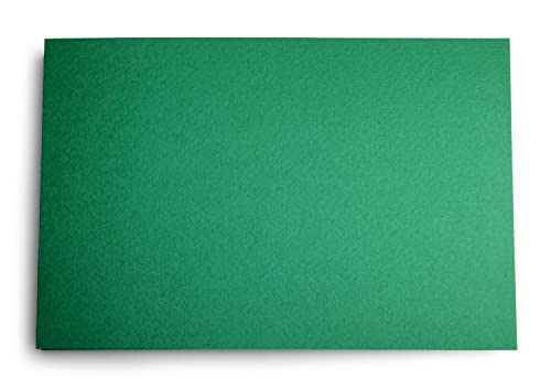Fichas de cartulina verde de alta densidad de 180 g/m² para notas duraderas y de tacto suave