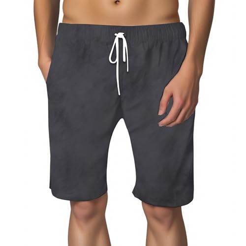 Vhersily Rottweiler Wallpaper - Pantalones cortos de playa para hombre, estilo informal, con bolsillos y cordón, de secado rápido, con forro de malla, ligeros y cómodos, largos, para correr, hacer