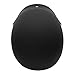 VCAN Cruiser Solid Flat Black Half Face Motorcycle Helmet (X-Small)