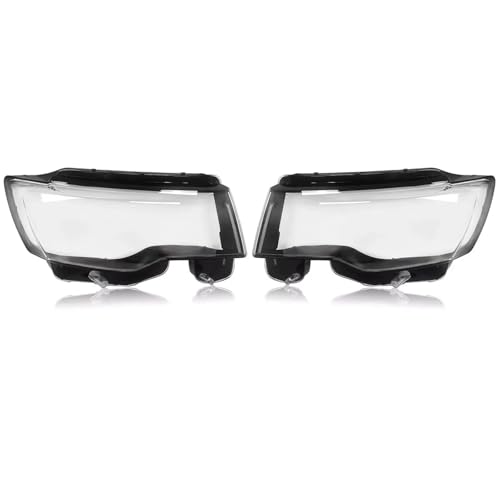 Coque de Phare Grand Cherokee Cache-Phare Avant en Verre pour Rénovation Optique