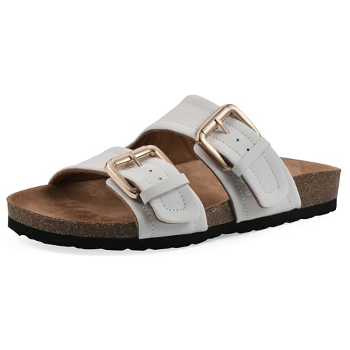 Sandale plate White Mountain Griffon chaussure été femme confortable