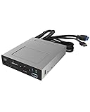 PRAKTISCHE ERWEITERUNG: Mit Kartenlesern und USB Anschlüssen sind alle wichtigen Anschlüsse in Reichweite und erweitern Ihre Möglichkeiten am PC, ohne dass externe Geräte den Platz auf dem Schreibtisch minimieren