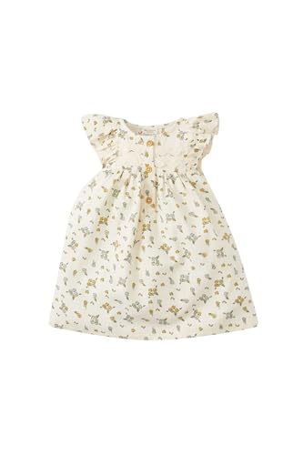 DeFacto Baby Mädchen Kleid - Neugeborenen Kleidung,Stone,4-5 Jahre