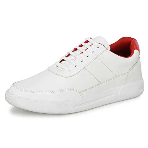 Image of Centrino Canvas Shoes for Men Sneakers | Casual Shoes for Man Stylish | Lightweight Lace-Up Design with Cushioned Insole | Breathable Comfortable Walking Shoes | Anti-Skid Sole | Mens Sneaker Shoes (3211)