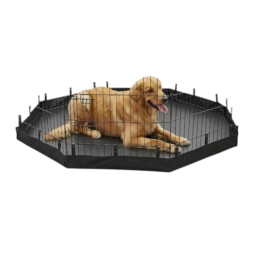 Qkbuza Dog Ploypen Mat, dog Pen Mat | Pad di recinzione per gatti interni,Oxford in stoffa lavabile per cani per cani cuscinetti impermeabili non slittamento per le forniture di animali domestici per