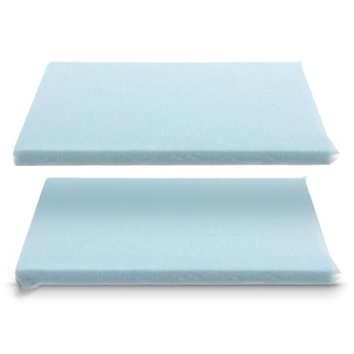 Beeveer 2 Pcs Adjustable Memory Foam Pillow, Thin Height 1.2'' Soft Insert Slim Flat Pillow for Neck...