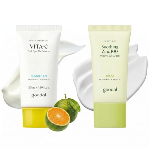 [BUNDLE] Goodal Vita-C Dark Spot Sunscreen + Heartleaf Soothing Zinc 100 Mineral Sunscreen image 4