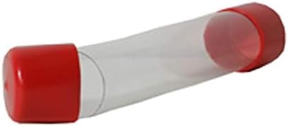 JAM PAPER Mailing Tube - 1 1/2 x 9 1/4 - Clear - 50/Pack