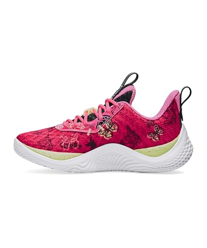 Curry 10 Girl Dad Grade School Lifestyle Shoes (Pink) Free Shipping2