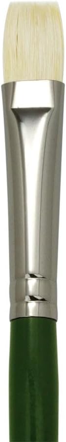 Langnickel Regis Long Handle Bristle Oil Bright Brush - Artist Paint Brush - L400B-22 - Single