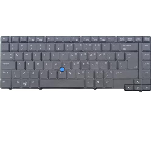 Teclado de laptop para HP EliteBook 8440p repuesto de teclado negro UK English