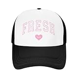 Fresh Love hatTrucker Hat mesh Back hat Retro Adjustable dad hat Sun Hats Fashion Cap Harajuku Cap