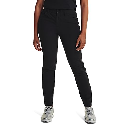 Under Armour Women's Ua Links ColdGear® Infrared 5-Pocket Trousers, Black, 1366359, Size 6 - Image 3