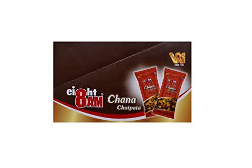 Image of 8AM Spicy and Flavorful Chana Chatpata | Perfect for Anytime Snack | Namkeen | Pack of 20