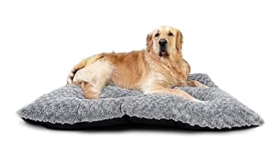 Victoria & Carter Large Dog Bed (102 x 70cm) Ultra Soft Pet Bed, Premium Plush Mattress Cushion For Medium Or Large Size Pets, Can Be Used For Dog Crate. Machine Wash & Dryer Friendly.