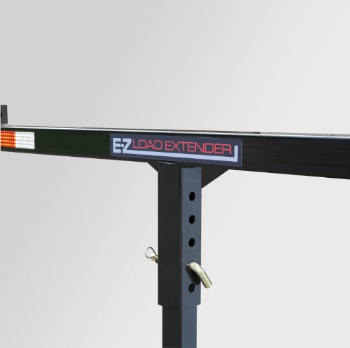 Tricam Sle-1/Skle-350 2 In 1 E-Z Hitch Mounted Load Extender, 350-Pound Capacity, Black Finish #TOP2