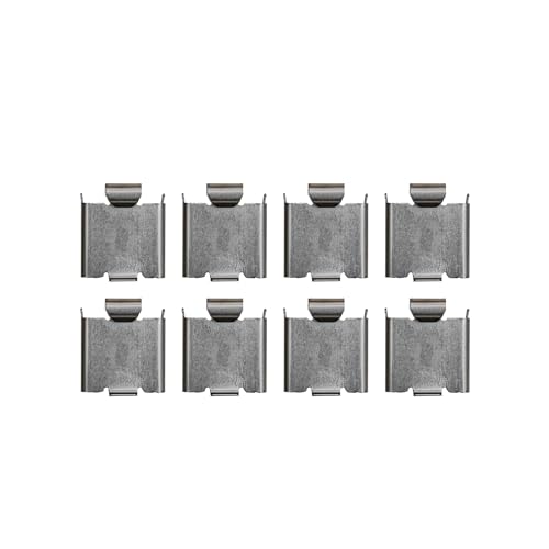 Image of Detroit Axle - Front Ceramic Brake Pads for 11-18 Ram 2500 3500, 09-10 Dodge Ram 2500 3500, 2009 2010 2011 2012 2013 2014 2015 2016 2017 2018 with Hardware Replacement