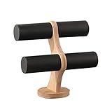 [ Exquisite Handwerkskunst ] - jedes Detail des Ausstellungsstandes wurde sorgfältig verarbeitet, und das Kunstleder-Erscheinungsbild verleiht dem Schmucktisch ein einfaches und elegantes Aussehen