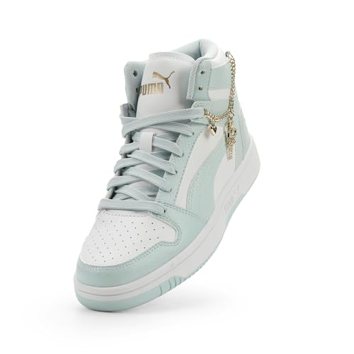 Image of PUMA Boys' Rebound Layup Mid Sneakers