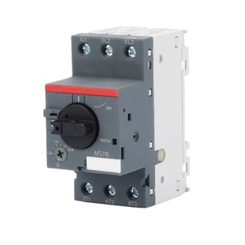 Disyuntor de motor MS116-0.63 proteja extractores industriales contra cortocircuitos severos