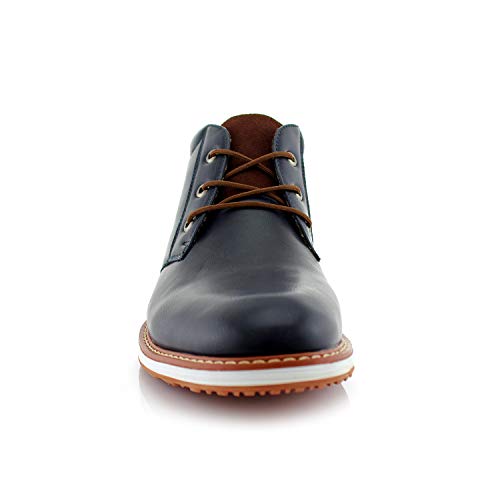 Image of Ferro Aldo Men's Chukka Boots | Classic Dress, Casual & Sneaker Styles | Lace-Up Ankle Boot for Work & Everyday Wear