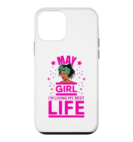 May Girl Living My Best Life �������� �ӂ����� �a���� ���� �X�}�z�P�[�X iPhone 12 mini �p