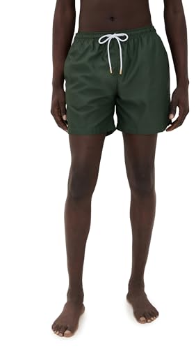 Ancora Men's The Solid Olive Swim Trunks 5.5
