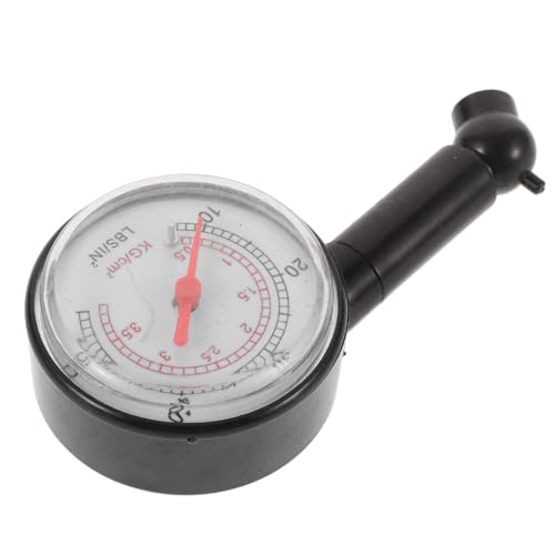 Générique Manomètre pour Pneus de Voiture en Plastique Abs, Manomètre de Pression Haute Précision, Accessoire Mécanique sans Pile, Outil de Mesure Portable pour Testeur de Pneu Automobile