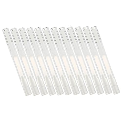 SOIMISS 15Piezas Tubo de Lápiz Giratorio para Uñas y Brillo de Labios de Contenedores Transparentes Crecimiento de Pestañas y Aceites Cosméticos Diseño Portátil