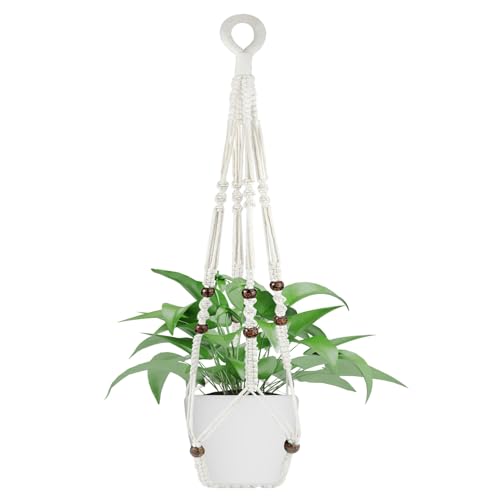 Macrame Plant Hanger for Outdoor and Indoor Hanging Plants - Plan...