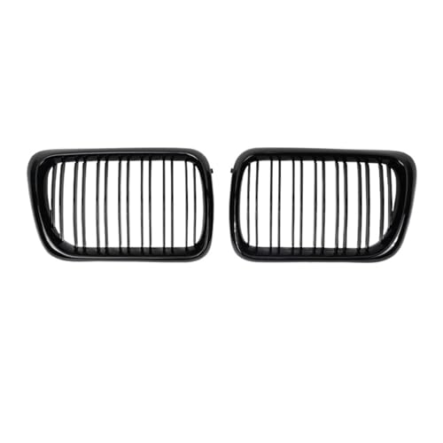 Calandre avant pour BMW E36 double latte pour remplacer une grille usée ou cassée style noir