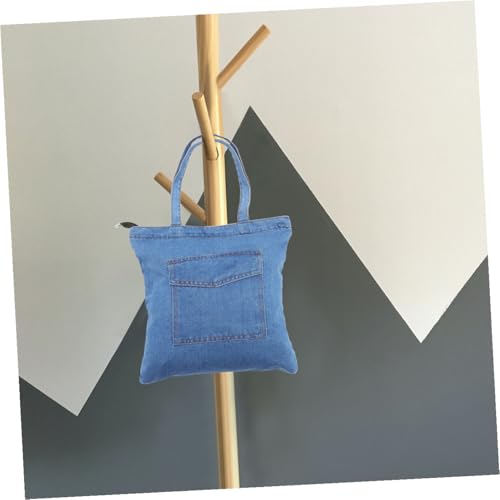 Sac bandoulière denim coton à grande capacité pour vos trajets