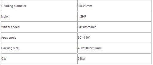 Gowe Drill bit grinder diameter 3-28mm, Universal drill bit grinder, Drill bit grinder can sharp 3-28MM drill bits,high precision, no skill limitation