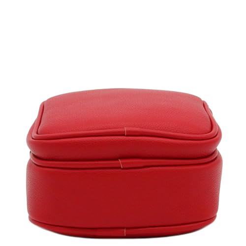 Image of FashionPuzzle Multi Pocket PU Leather Casual Medium Crossbody Bag with Adjustable Strap