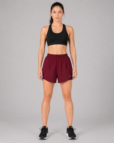 Image of Oysters Women's 2 in 1 Running Skirt Shorts Quick Dry Gym Athletic Workout Shorts for Women