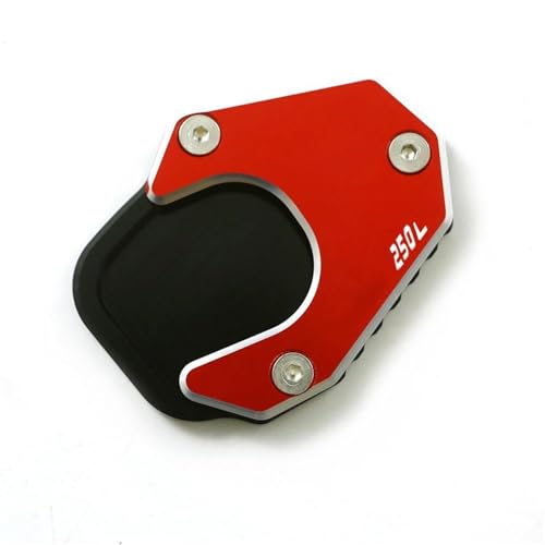 Plaque support béquille Honda CRF250L évitant la chute de moto