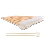 6 Inch Long Large Cotton Swabs,150pcs Large Cotton Buds with Bamboo Handle for Dogs, Specifically Designed for Dogs,Professional Big Cotton Swabs，Dogs Ears Large Cotton Swabs