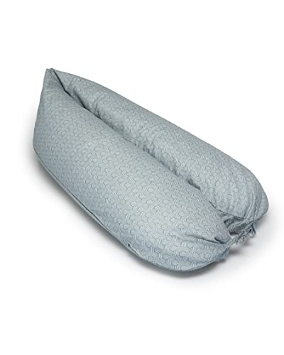 bedara Cojín de lactancia – Cojín de embarazo de alta calidad – suave cojín de algodón – Almohada para dormir de lado sin sustancias nocivas – 150 cm – Goteborg