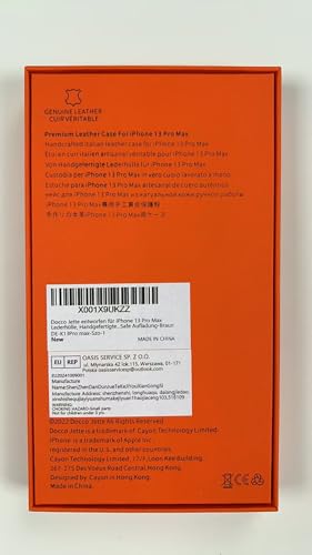 Étui en cuir iPhone 13 Pro Max MagSafe résistant aux rayures - 6