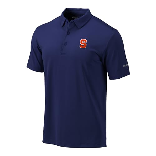 Columbia Syracuse Univ Golf Men's Lightweight Casual Golf Polo