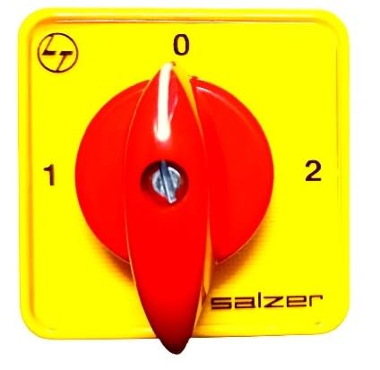 61152 16A 2Pole 2Way S16 B03 Salzer Cam Operated Rotary Switch : Amazon ...