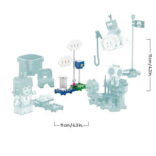 LEGO Super Mario Les Aventures de Peach Interactive - Set de Princesse - avec Toad Jaune - Idée Cadeau Nintendo pour Enfants Garçons et Filles Passionnés de Jeux Vidéo dès 6 Ans 71441