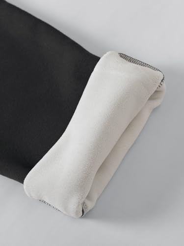 Weintee Men's 36" Inseam Tall Fleece Pants Sherpa Lined Sweatpants Long Length3