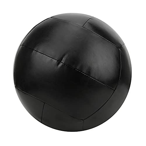 AKLOSIPY Leather Fitn W G Negro 4 Kg Medicina Suave para Culturismo Entrenamientos con Equipo de Ejercicio (Verde Negro 4kg)